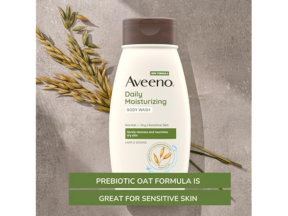 Aveeno Daily Moisturizing Body Wash 12oz 3 Pack