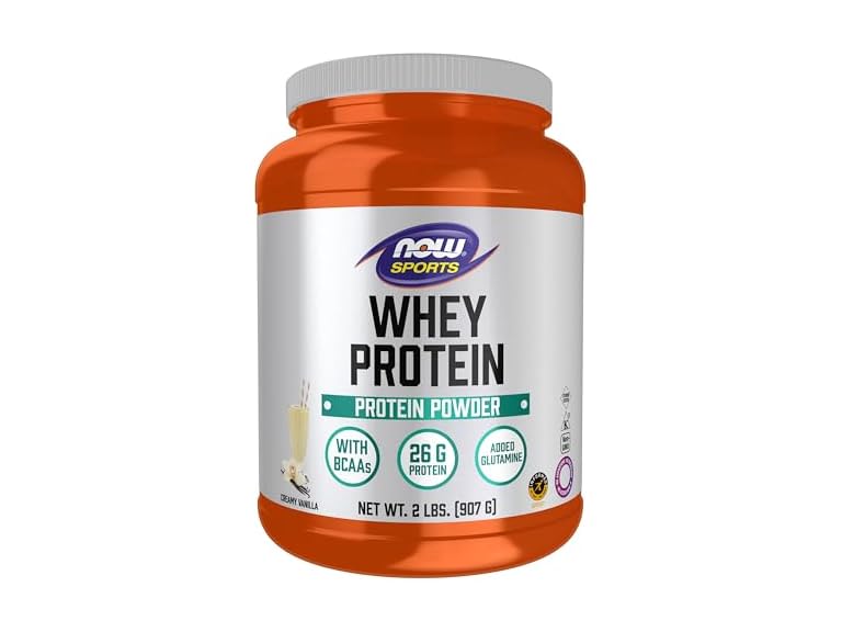 NOW Sports Vanilla Whey Protein 2lb