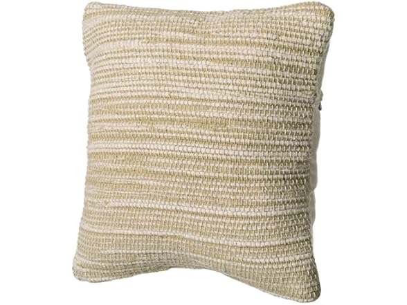 Deerlux 16" Handwoven Wool & Cotton Pillow Cover