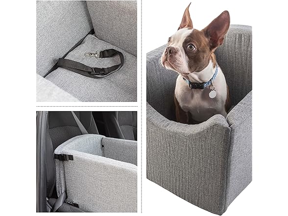 Dog Car Seat - Dog Booster Seat for Small Dog