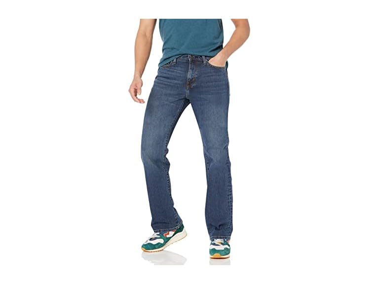 Amazon Essentials Men Straight-Fit Bootcut Black - Gallery 16