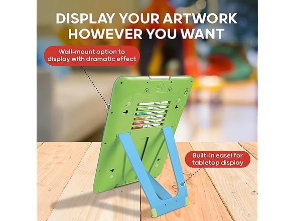 Discovery Discovery Neon Glow Drawing Easel w/ 6 C