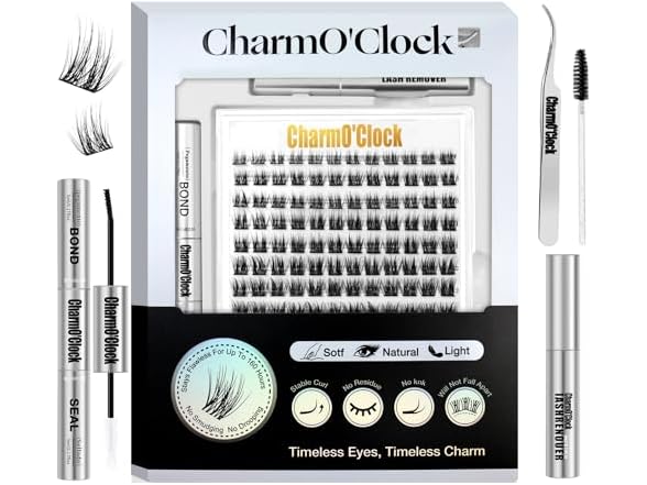 CharmO'clock NS4210028 lash clusters kit