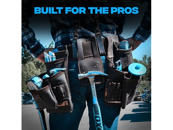 OX OX-P263609 Large OX Pro Oil?Tanned Leather Carpenter T