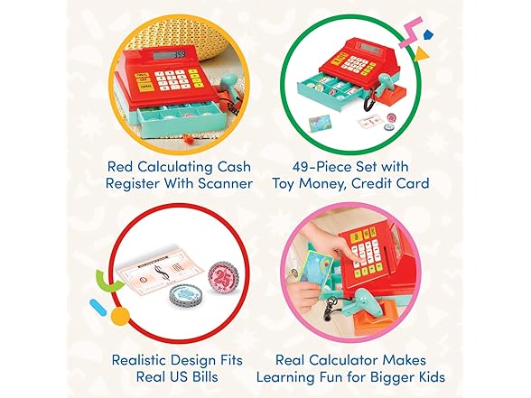Battat – Toy Cash Register