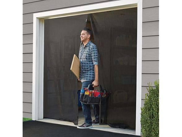 Magic Mesh Garage Door Screen