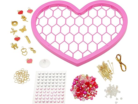 RoseArt Beaded Expressions Heart DIY Beaded Kit