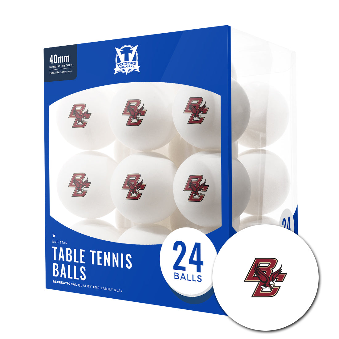 College Team Ping Pong Balls 24-Pack - Gallery 37