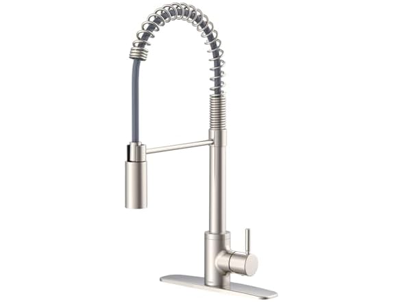 Gerber The Foodie Pre-Rinse Kitchen Faucet, Stainless