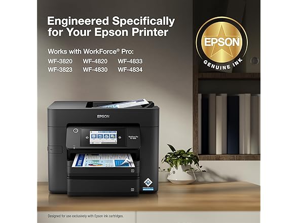 Epson 822 DURABrite Black & Color Cartridge Combo Pack