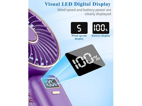 DUOLZ Handheld Fan