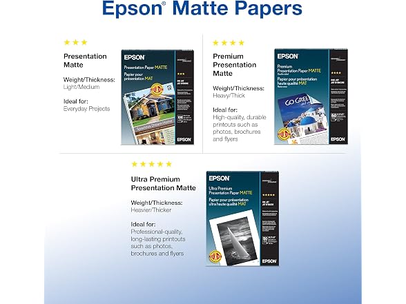 Epson Epson Matte Presentation Paper,