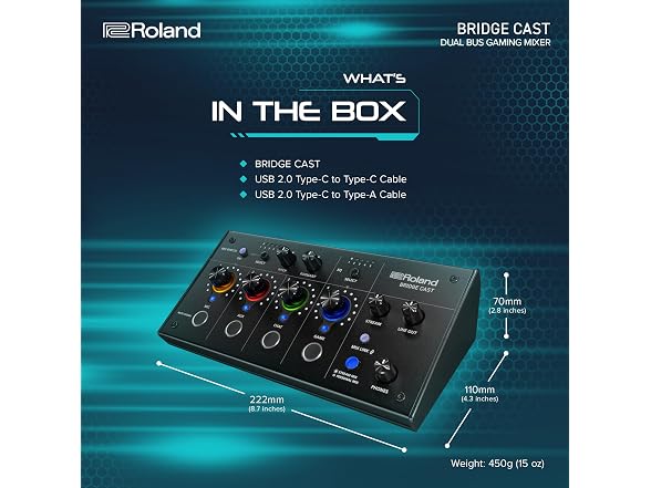 oland BRIDGE CAST Dual Bus Gaming Mixe