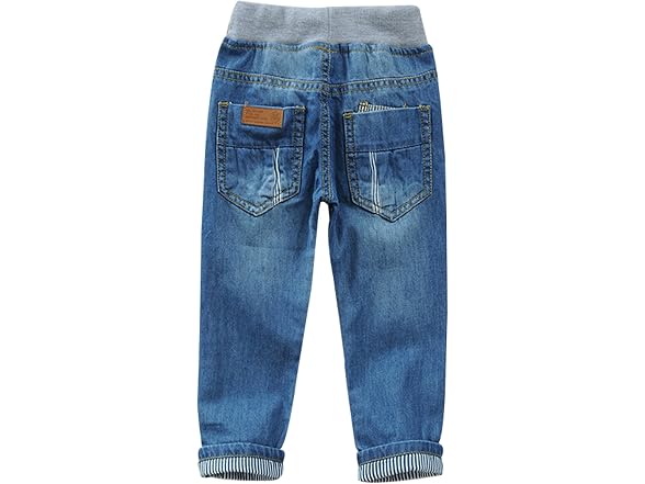 JiaYou Boys (3T) Toddler Kid Boy Elastic Mid Jeans