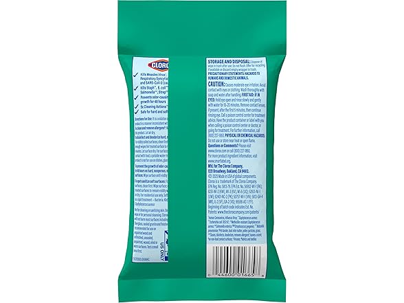 Clorox Travel Wipes 9ct