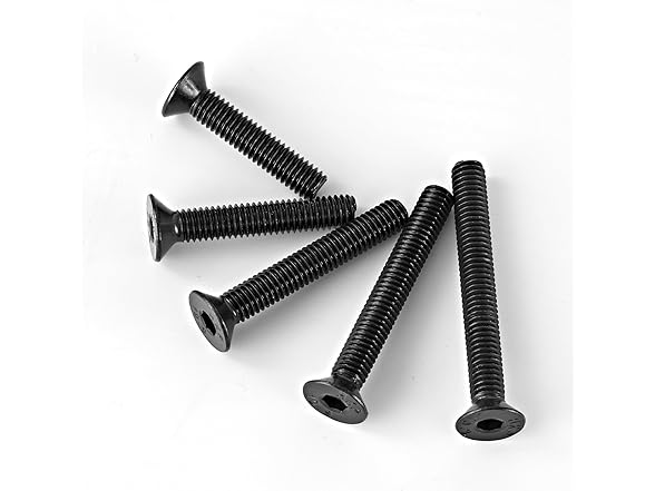 M6 Flat Head Socket Screws Kit 50Pcs