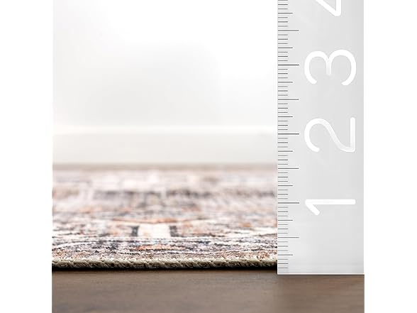 nuLOOM 5' x 8' Machine Washable Rug