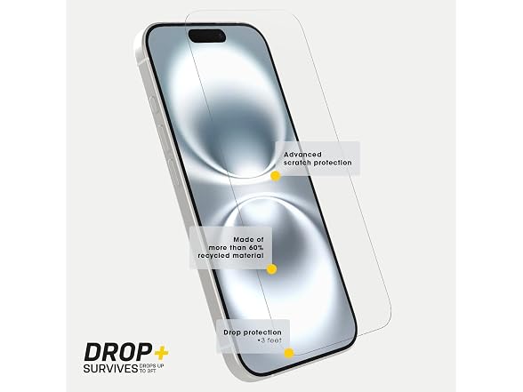 OtterBox iPhone 16 Pro Glass Screen Protector