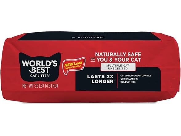 World's Best Cat Litter, Multiple Cat, Unscented