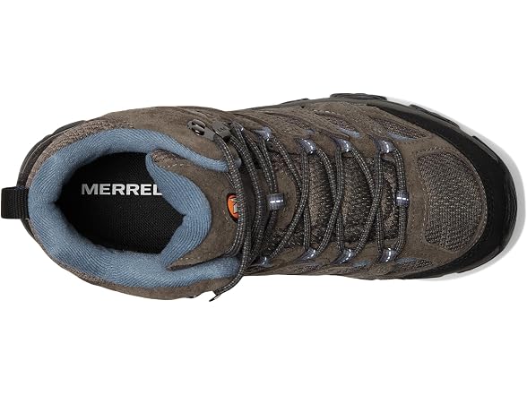 Merrell Women's Moab 3 Mid Waterproof Hiking Boot, New Granite, 10