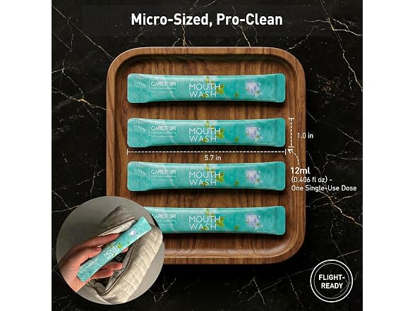 Mouthwash Travel Size Portable Alcohol and