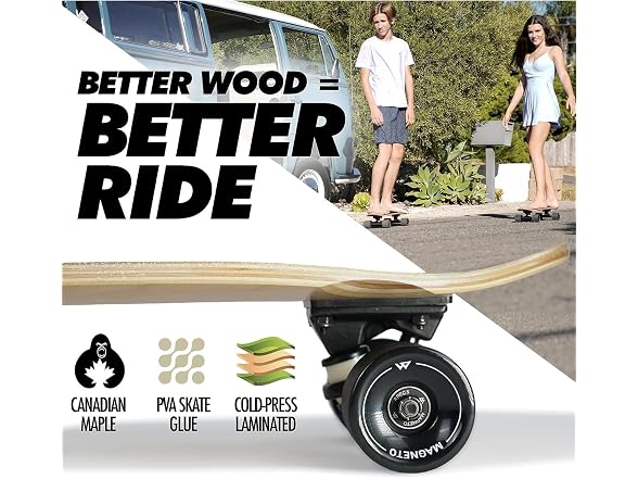 Magneto Mini Cruiser Skateboard -