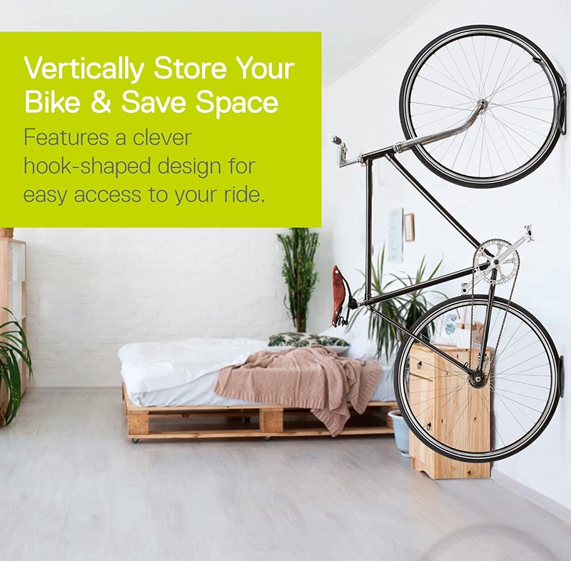 Delta RS4007C-2 Single Bike Hook Silver - 2-Pack - Gallery 14