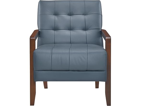 Lexicon Crafton Leather Chair Blue