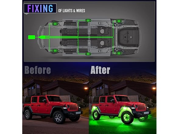 Honalia LED Rock Lights