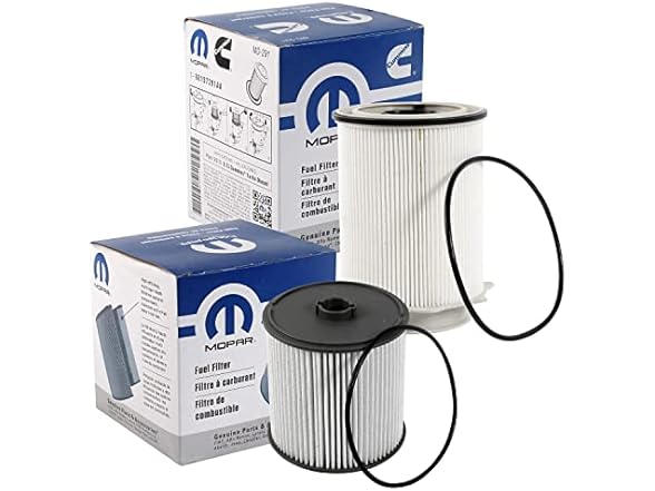 Fuel Filters 68157291AA and 68436631AA for a 2019-2024 Ram T (Open Box)