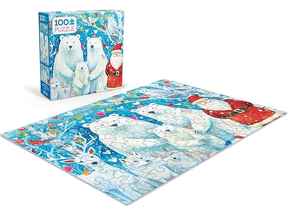Polar Portrait - 100Pc Jigsaw Puzzle
