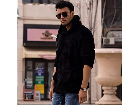 Men's Fuzzy Sherpa Sweatshirt