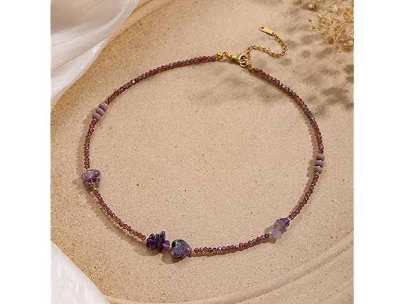 GINTEI Beaded Necklace for Women