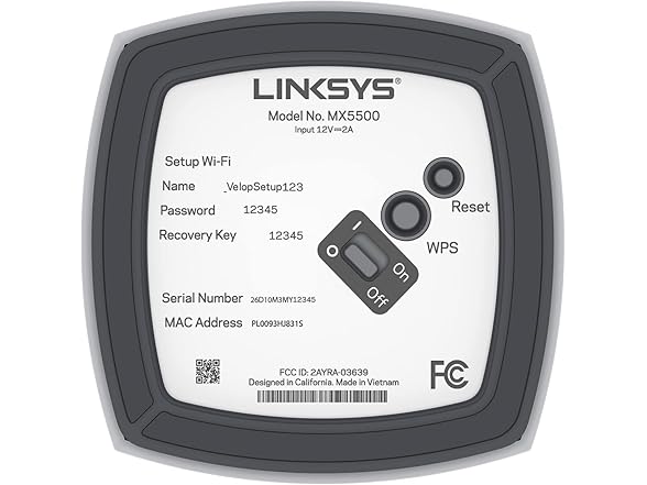 Linksys MX5503 Atlas Pro Wi-Fi 6 Mesh System