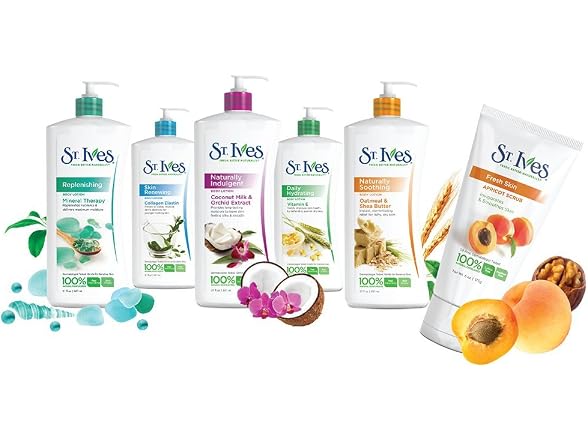 St Ives Nourish and Soothe Oatmeal Shea 21oz
