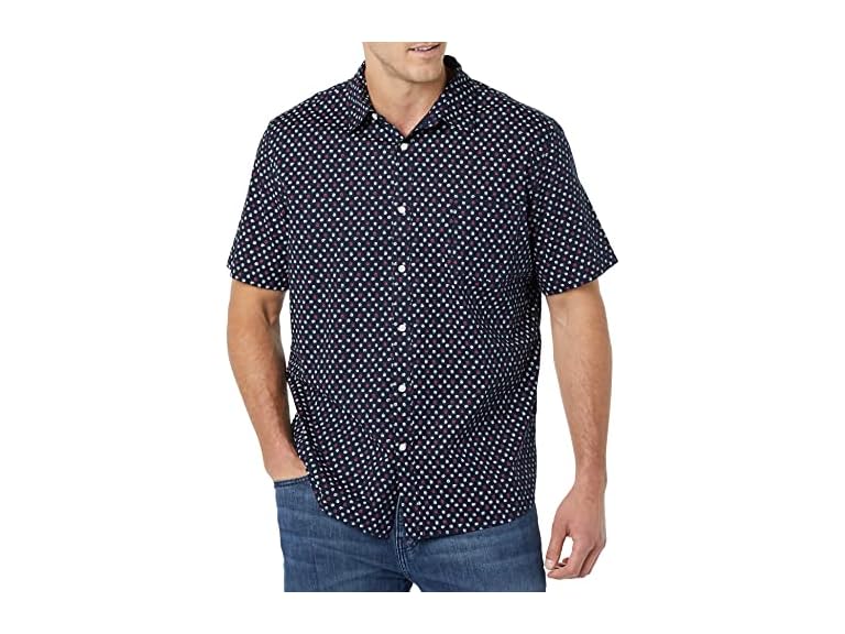 Amazon Essentials Men Short-sleeve Stretch Shirt