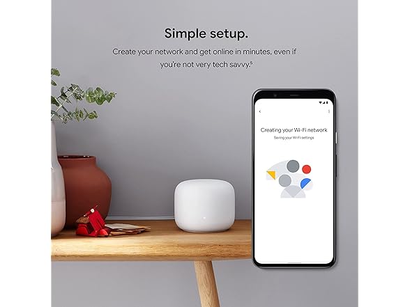 Nest WiFi Router and 2 Points