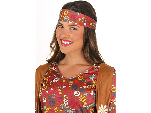 Peace & Love Hippie Adult Costume