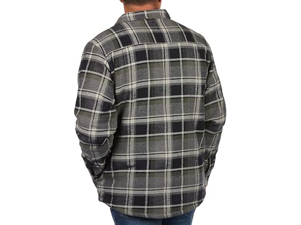 Coleman Men (L) Sherpa Lined Yukon Flannel Jackets