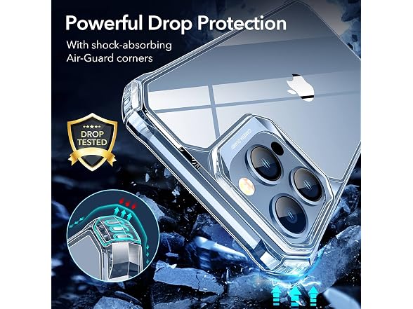 ESR for iPhone 13 Pro Case, Military-Grade