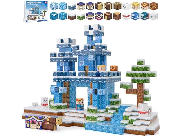 100PCS Magnetic Blocks