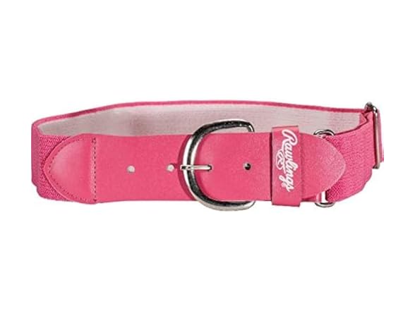 Rawlings Boys' (S) Pro Baseball Belt Pink