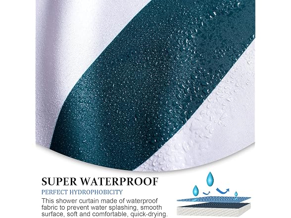 Quinnsus Abstract Boho Shower Curt Mid