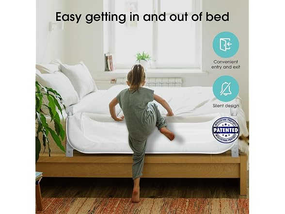 NUTIKAS 59in Baby Bed Rail Guard Toddler