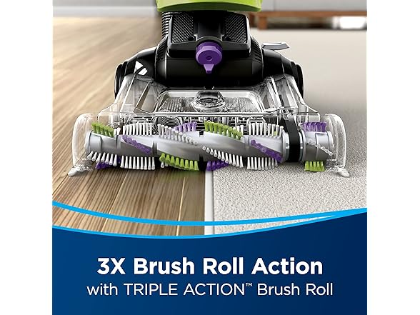 Bissell CleanView Swivel Pet Upright Vacuum, Swivel Steering for Maneuverability, Triple Action Brush Roll for Pet Hair, Large Capacity Dirt Tank & Scatter-Free Tech, 2252 (Open Box)