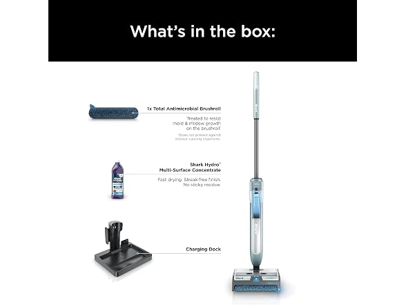 SHARK WW200_S&D HydroDuo Cordless Upright