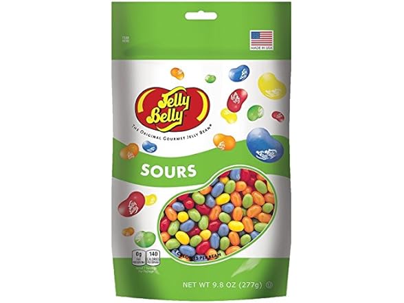 (3-Pack) Jelly Belly Sours Jelly Beans 9 oz