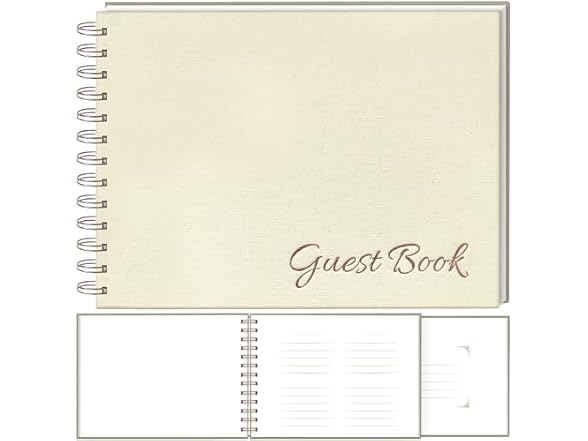 Minicho Guest Book - Simple and Elegant