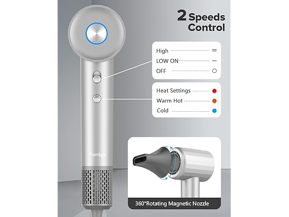 Hair Dryer with Diffuser