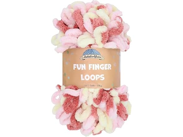 JubileeYarn Fun Finger Loops Yarn - Athena